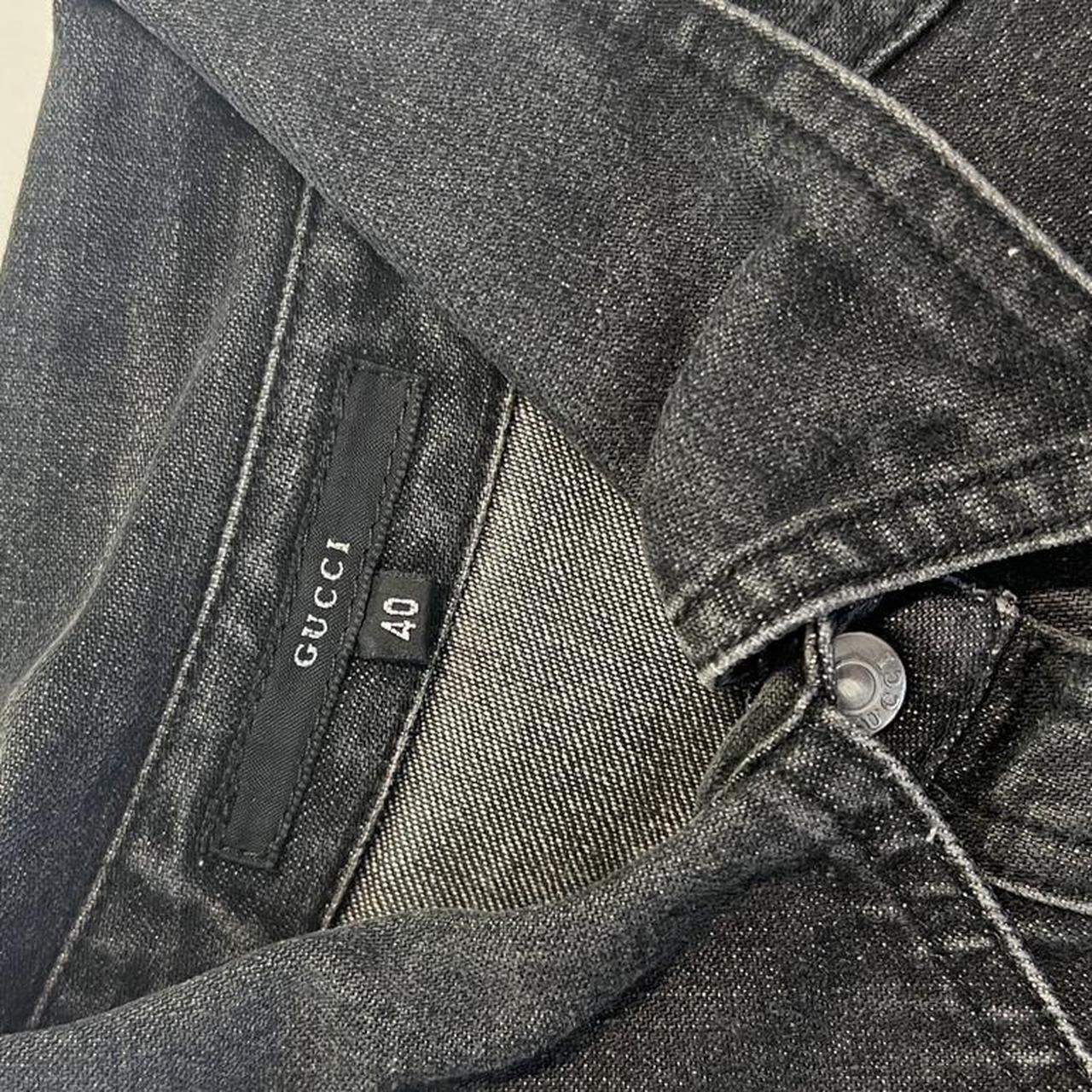 Gucci By Tom Ford F/W 1998 Black Denim Jacket - Outfit Repeater