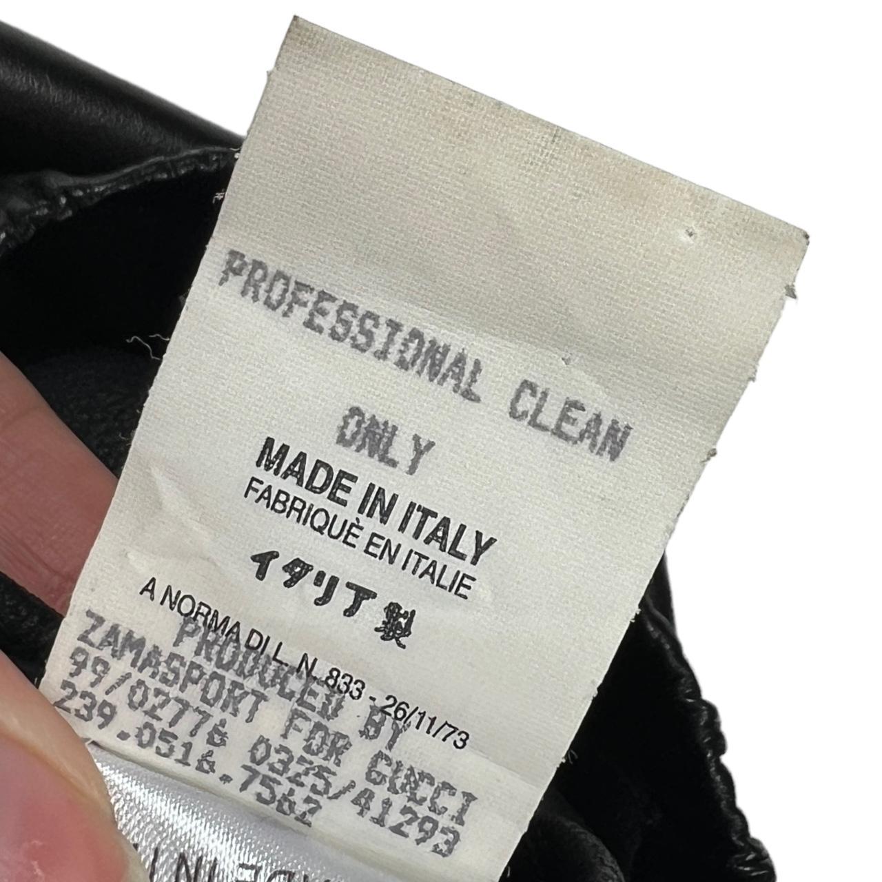 Gucci by Tom Ford Black F/W 1999 Leather Midi Skirt - Outfit Repeater