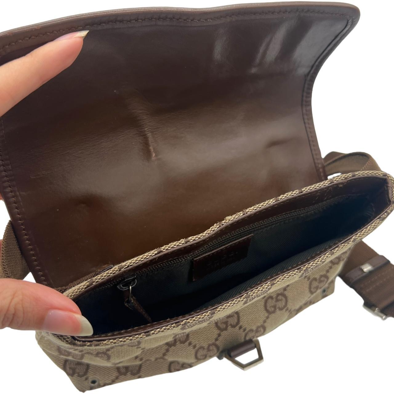 Gucci Tan Monogram Canvas Fanny Pack Belt Bag