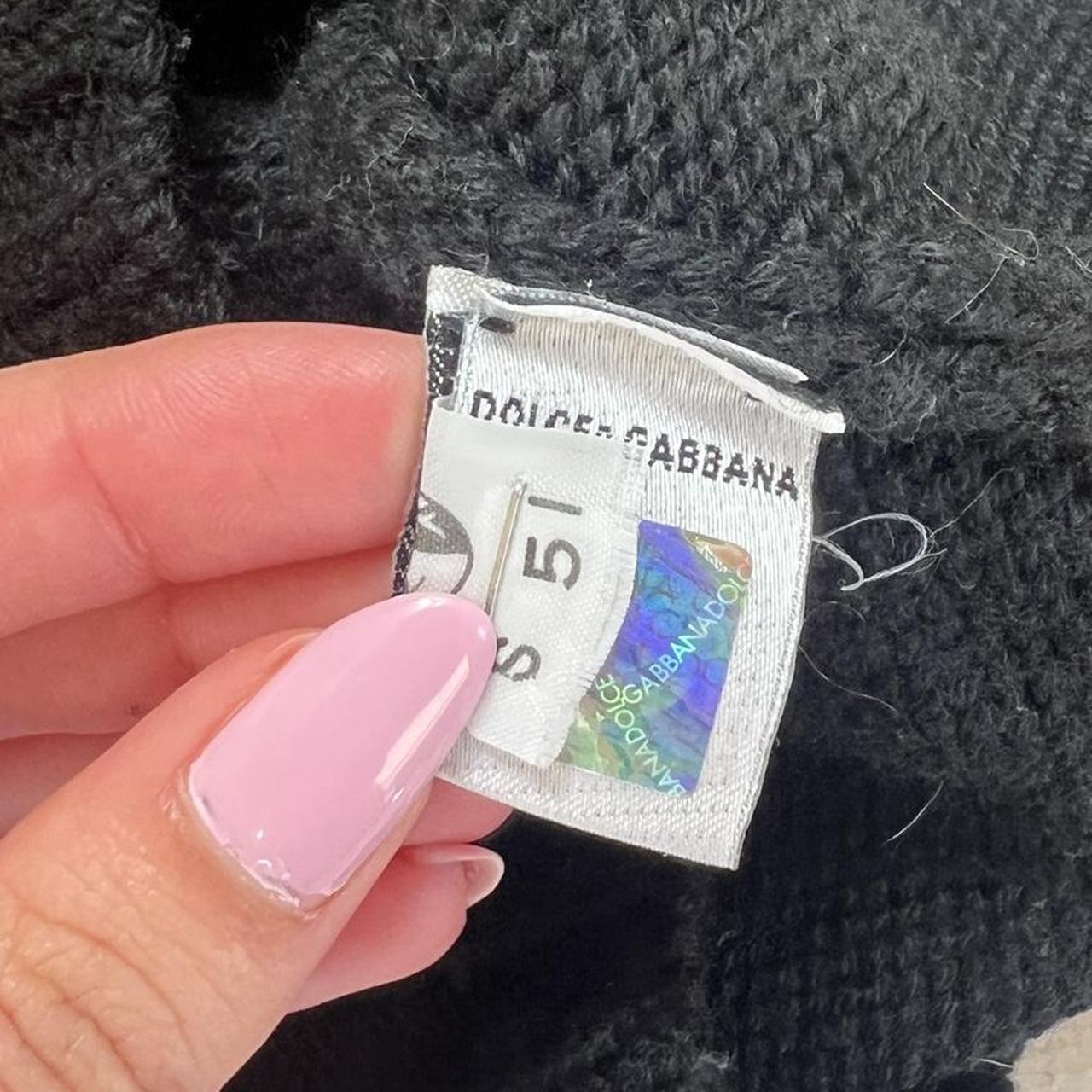 Dolce & Gabbana Knit Logo Turtleneck Sweater - Outfit Repeater