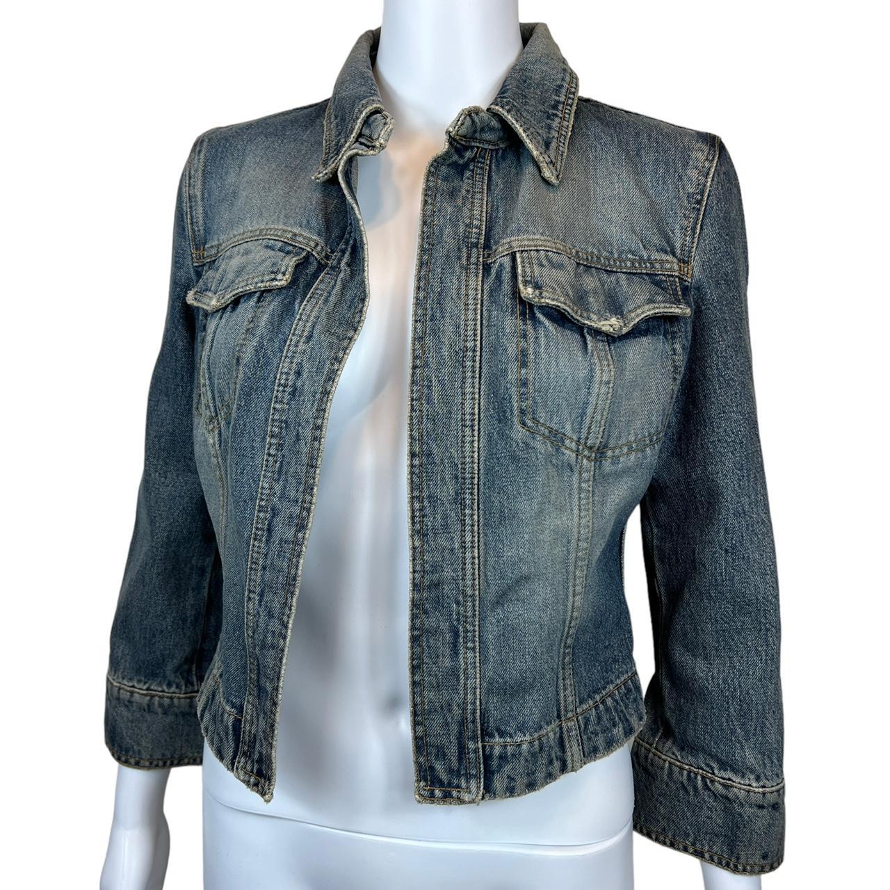 Dolce & Gabbana Cropped 3/4 Sleeve Denim Jacket - Outfit Repeater