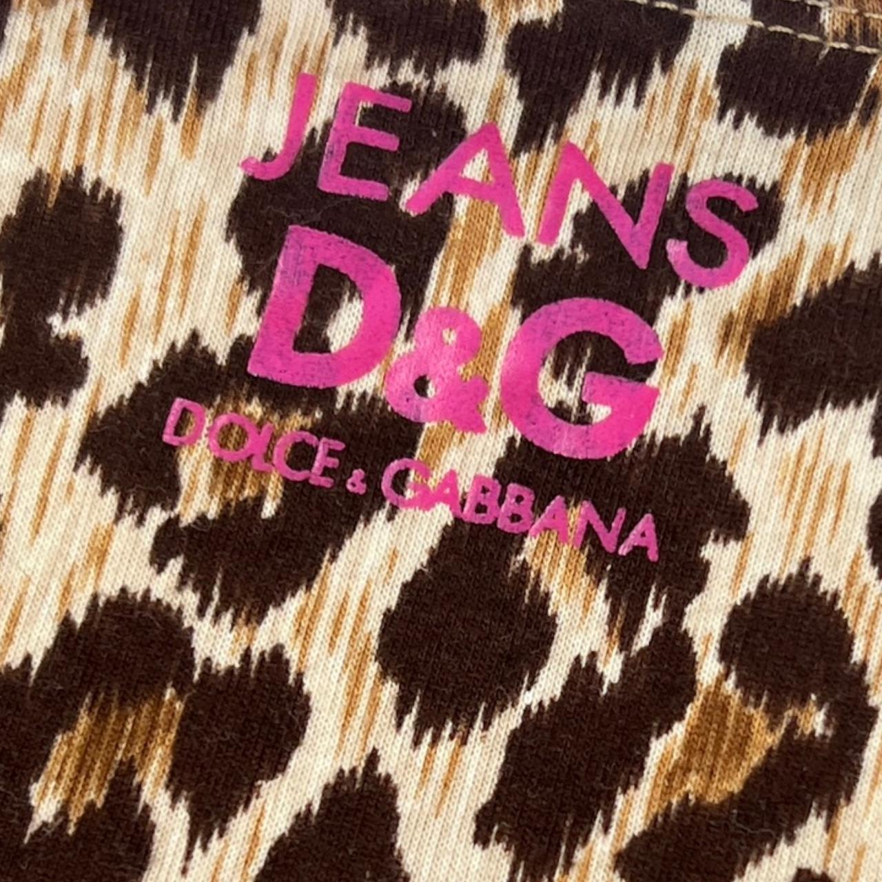 Dolce & Gabbana Leopard Print Tank with Pink Trim - Outfit Repeater