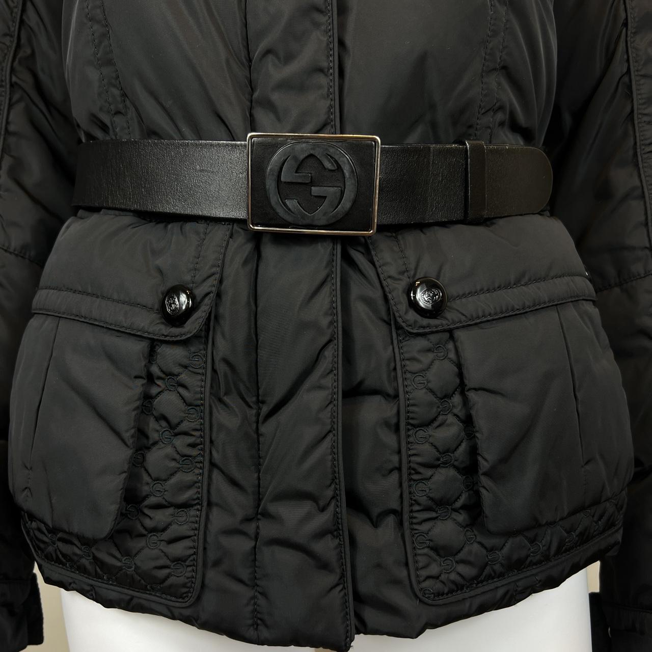 Gucci F/W 2007 Black Belted Puffer Coat - Outfit Repeater