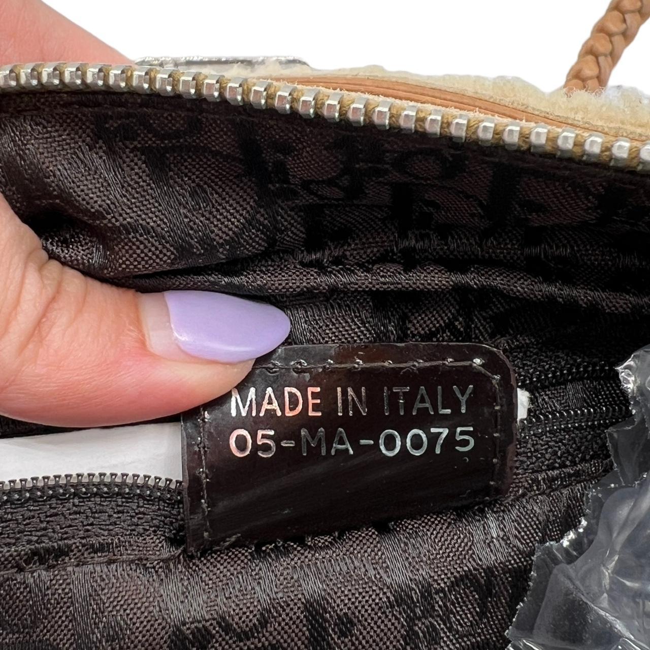 Christian Dior Shearling Sheepskin Mouton Shoulder Bag
