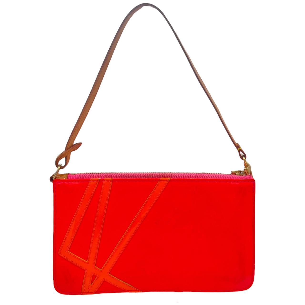 Louis Vuitton x Robert Wilson Fluo Rose Monogram Lexington Pochette Bag - Outfit Repeater