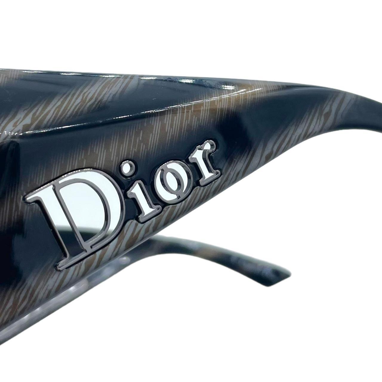 Dior Gaucho 2 Shield Style Sunglasses Black Gradient Lens