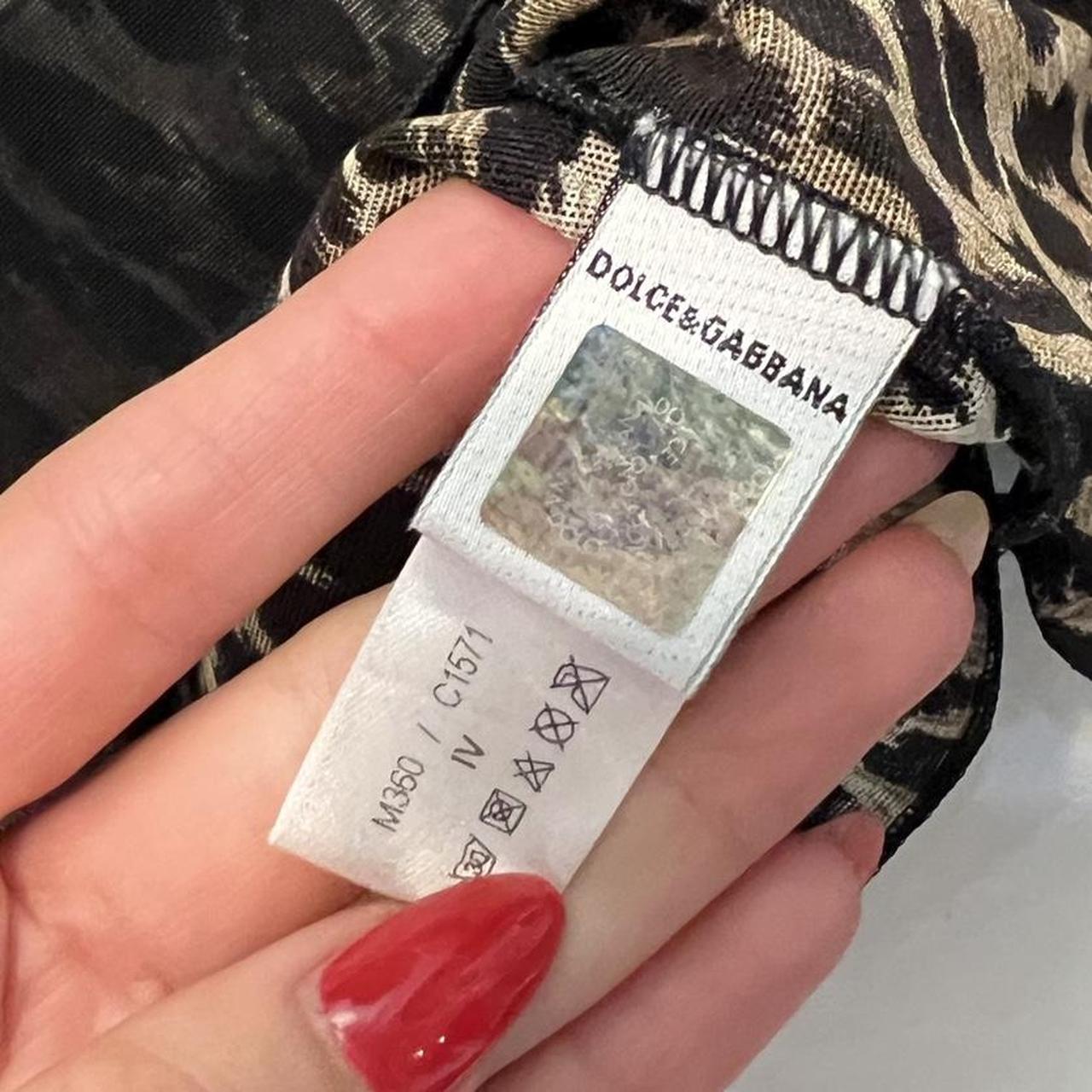 Dolce & Gabbana Underwear Black Mesh and Leopard Long Sleeve Top - Outfit Repeater