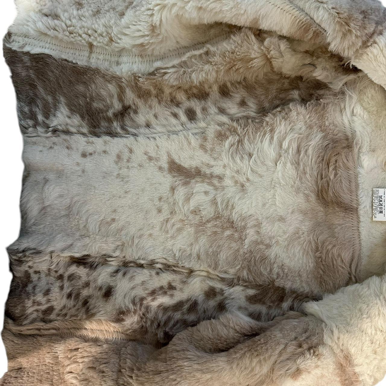 Dolce & Gabbana 'Denim Look' Shearling Suede Jacket - Outfit Repeater