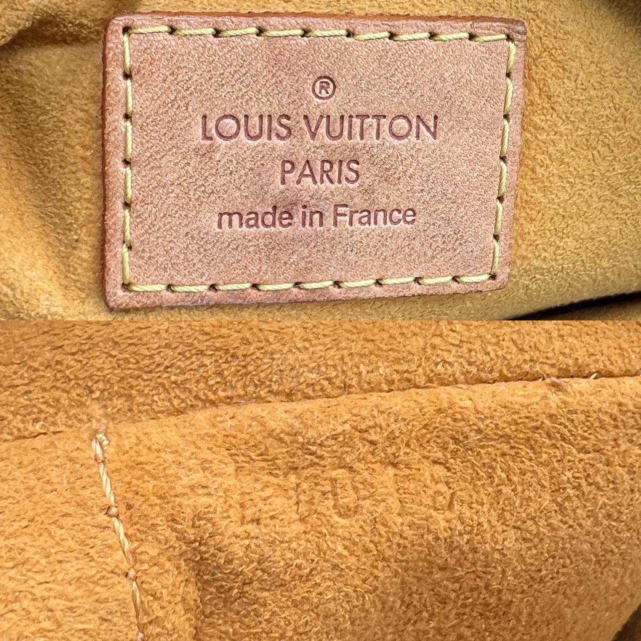 Louis Vuitton Denim Baggy PM Shoulder Bag Blue