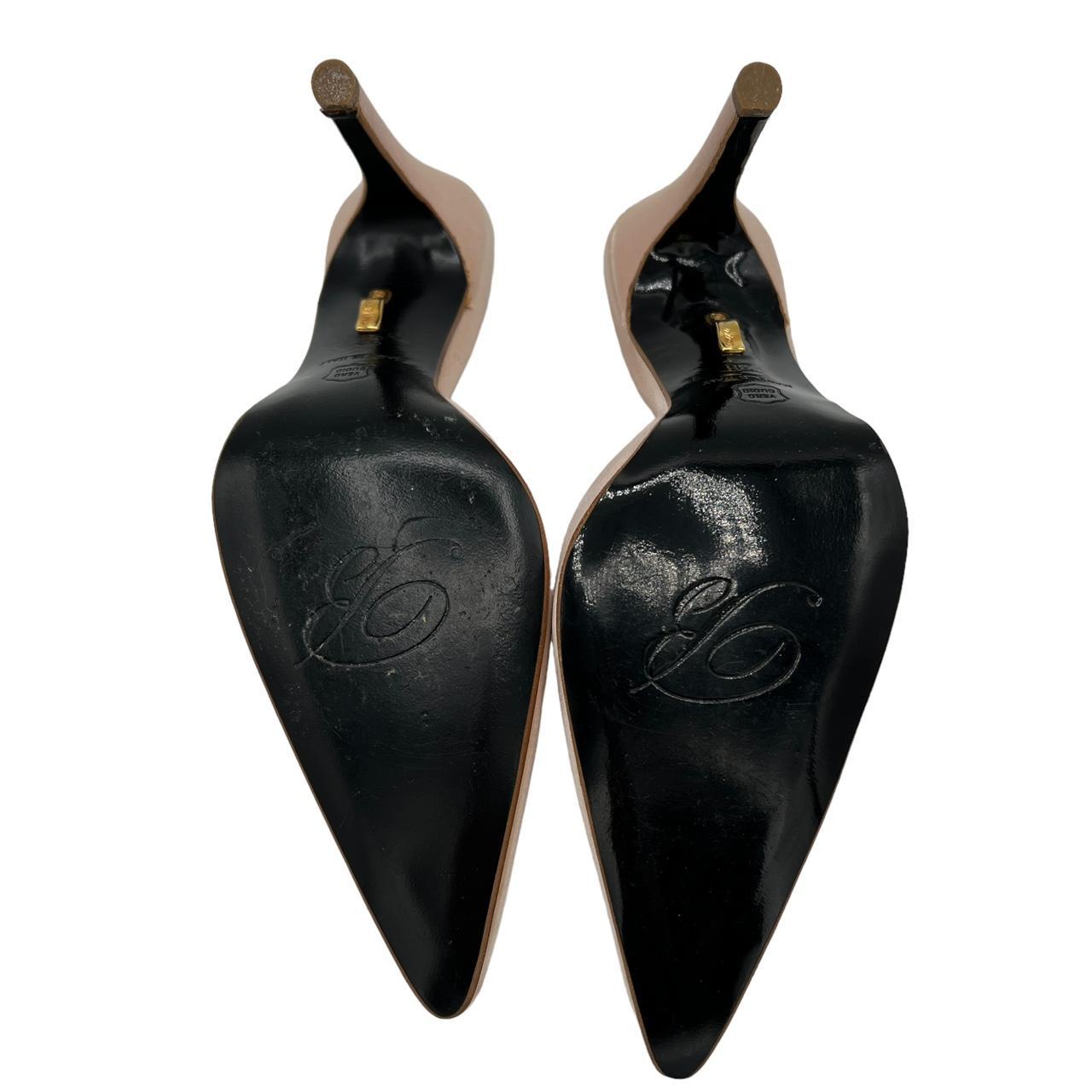 Blumarine Pink Silk Pointed Toe Heels - Outfit Repeater