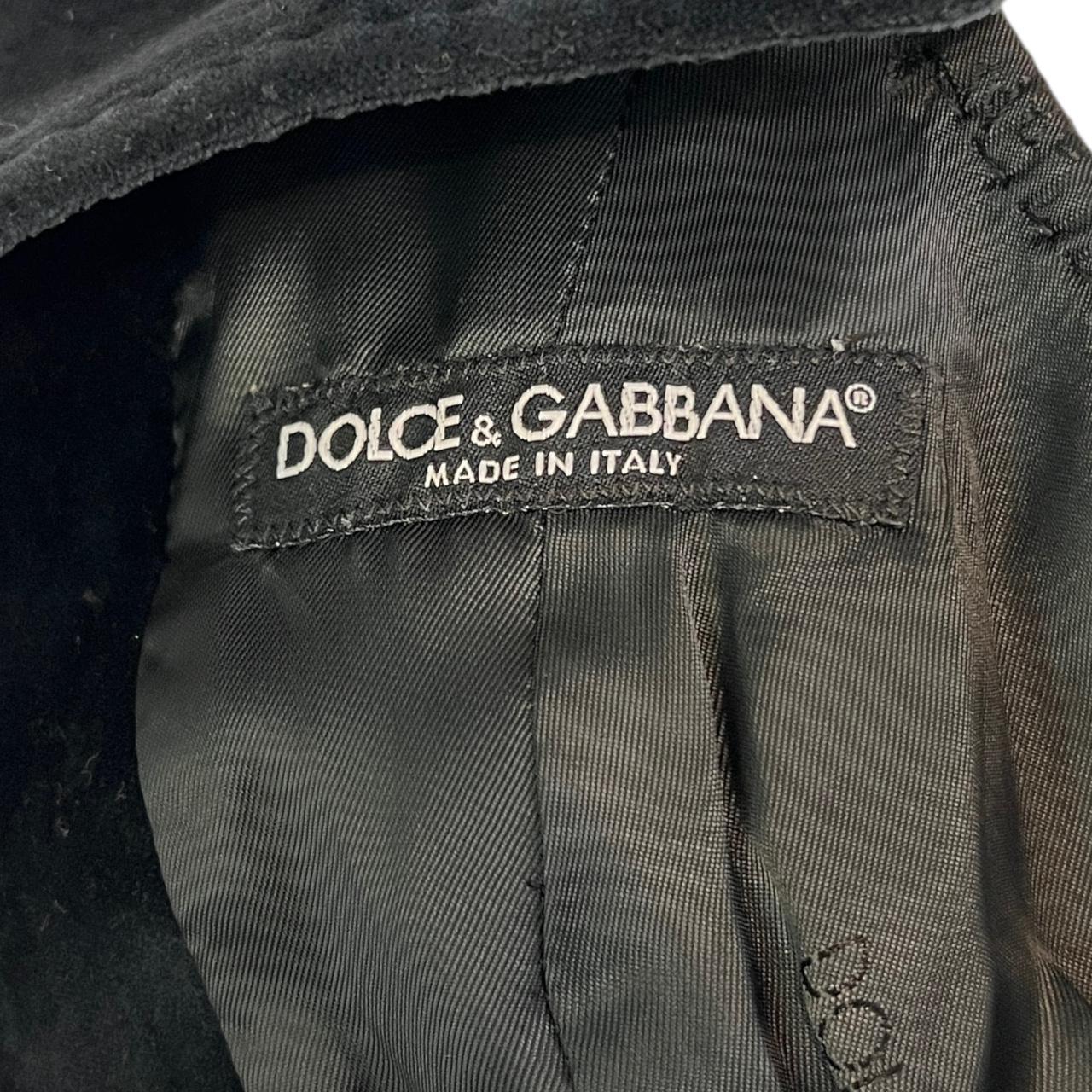 Dolce & Gabbana Black Velvet and White Pinstriped Silk Vest Top - Outfit Repeater