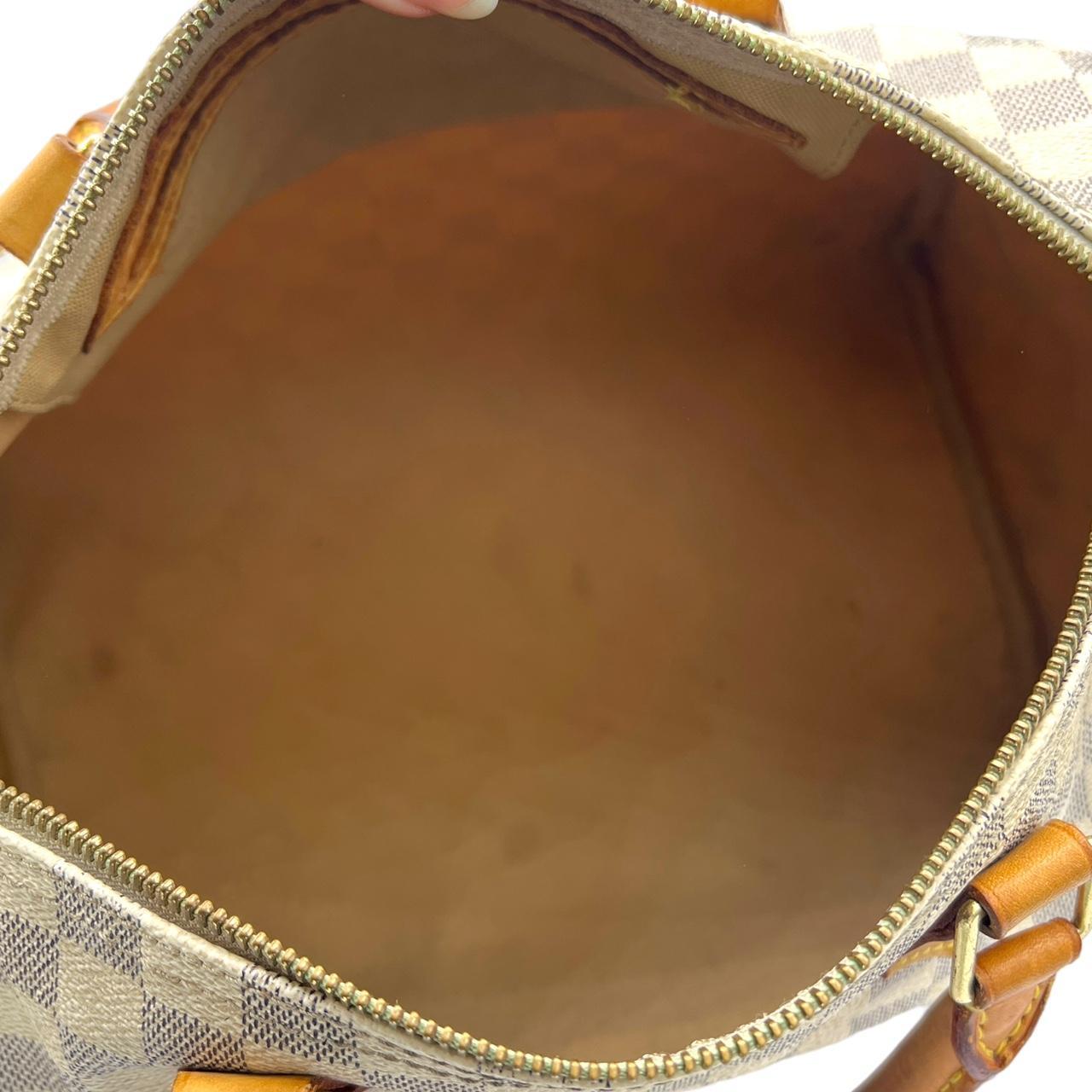 Louis Vuitton Damier Azur Speedy 30 Bag - Outfit Repeater