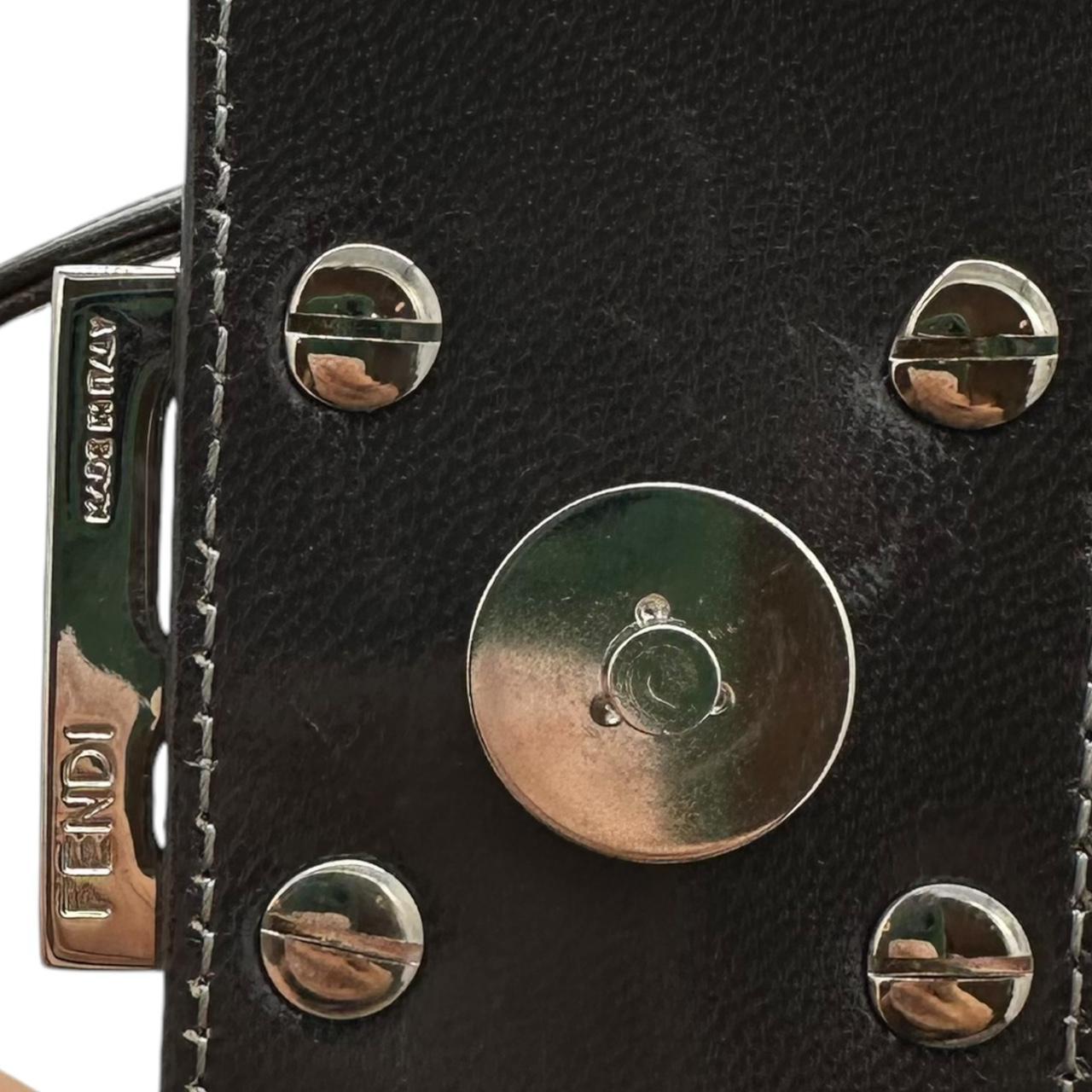 Fendi Wool Knit Gray Zucca Monogram Baguette Shoulder Bag - Outfit Repeater