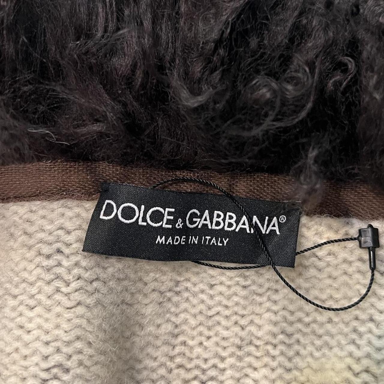 Dolce & Gabbana Fur Trim Leopard Print Wool / Mohair Cardigan - Outfit Repeater