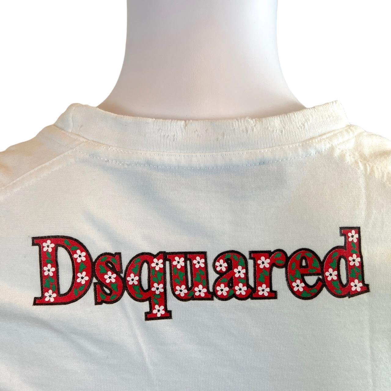 Dsquared2 'Yo Lay Me Dude' Graphic Logo T-Shirt - Outfit Repeater