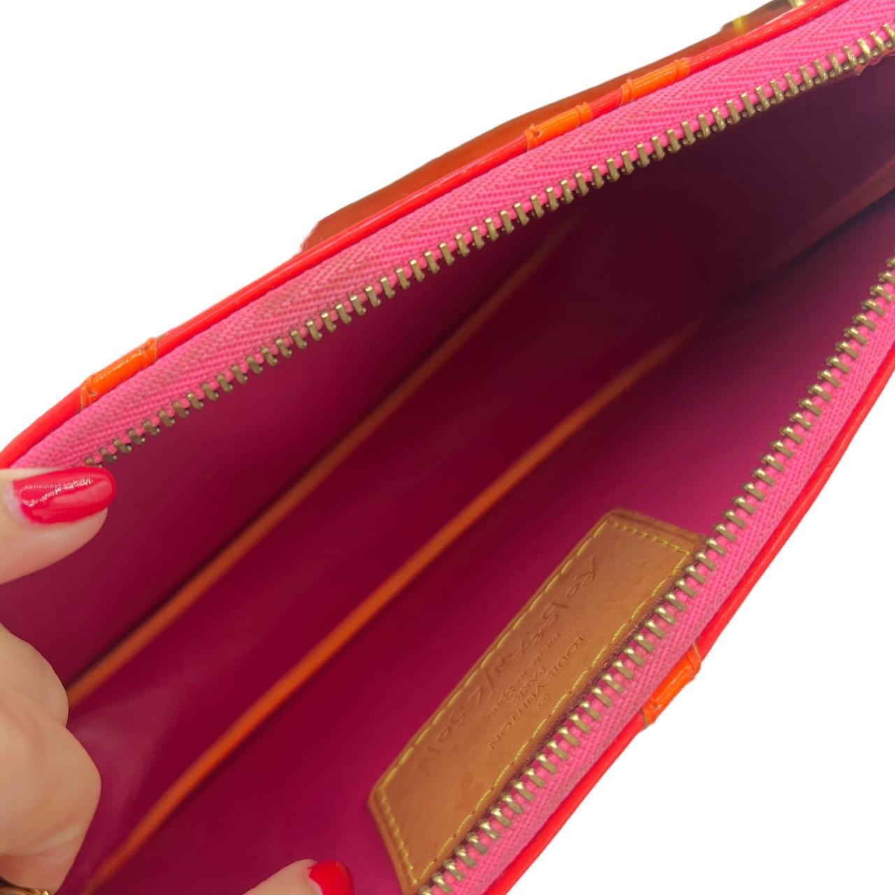 Louis Vuitton x Robert Wilson Fluo Rose Monogram Lexington Pochette Bag - Outfit Repeater