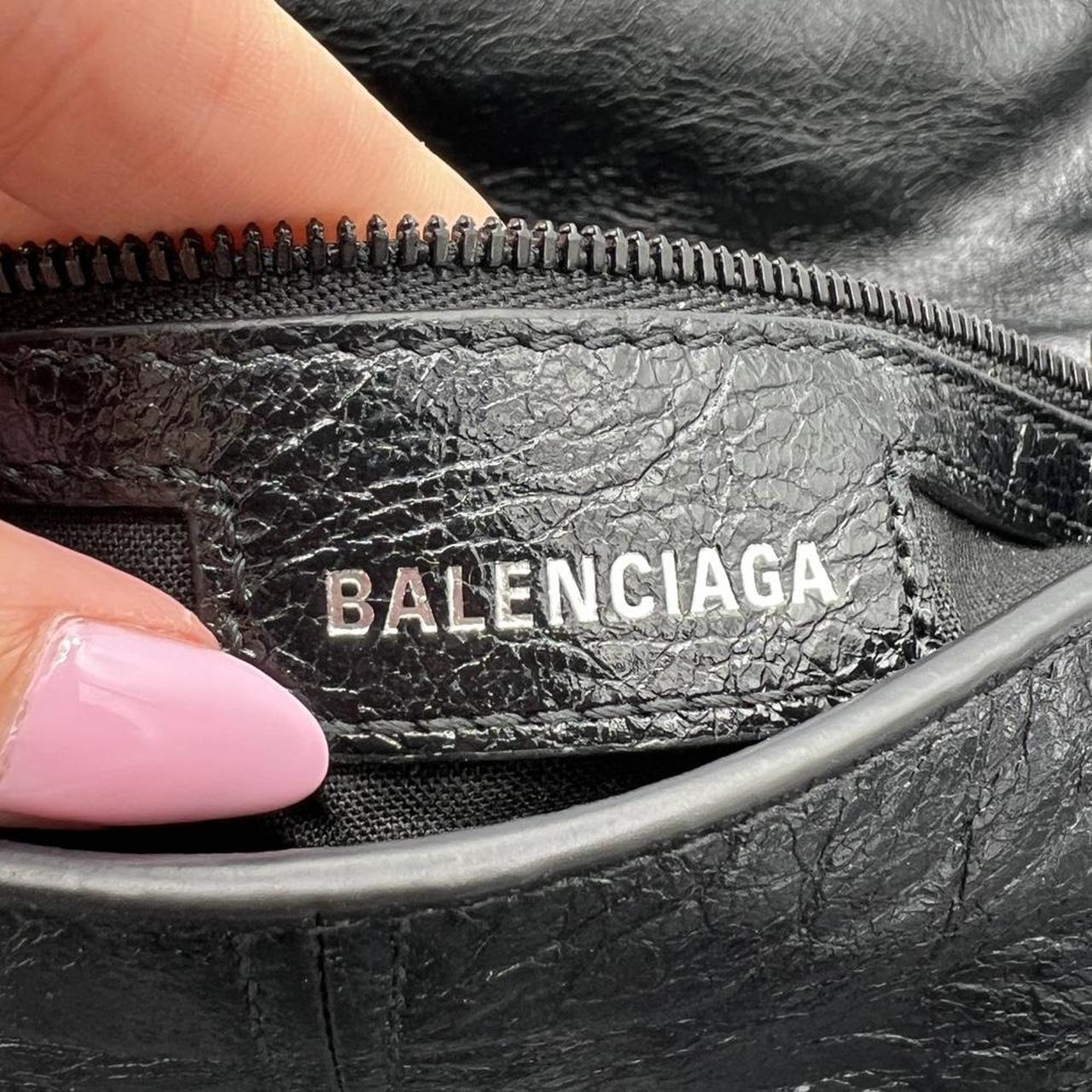 Balenciaga Crossbody Bag Black Leather XS