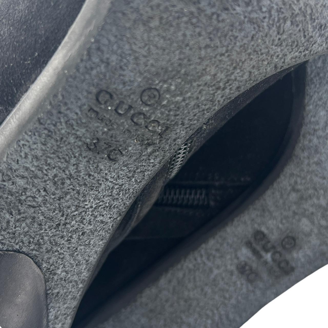 Gucci by Tom Ford Black Suede Pointed Toe Knee High Boots - Outfit Repeater