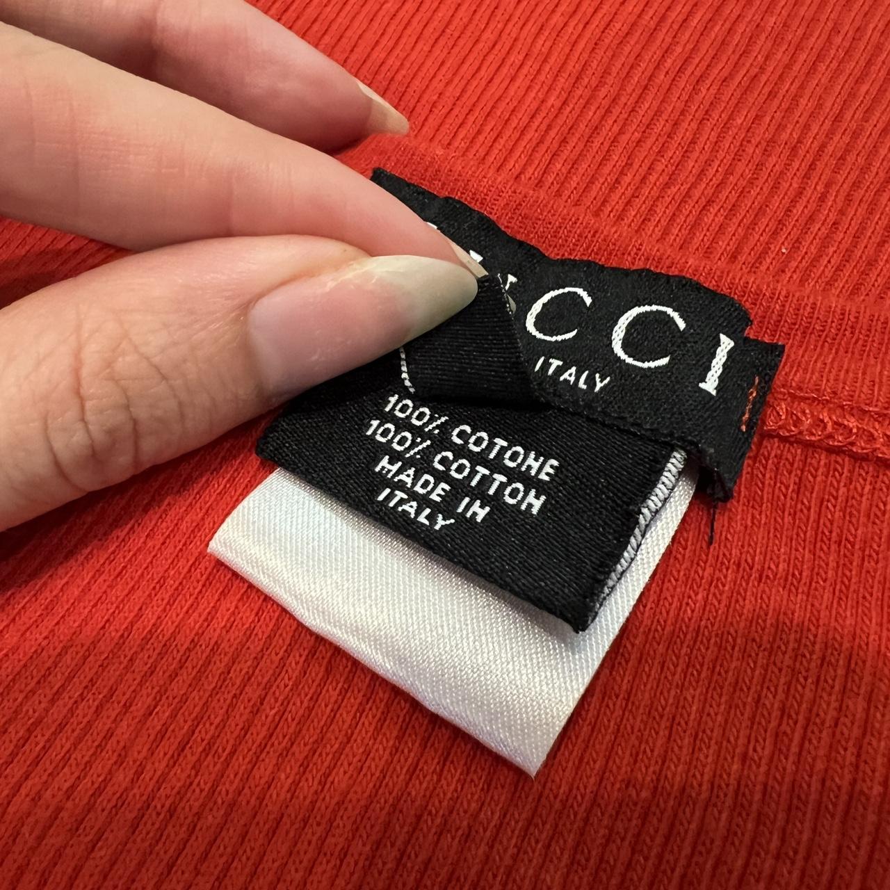 Gucci by Tom Ford 90's Vintage Red Ribbed Tank Top - Outfit Repeater