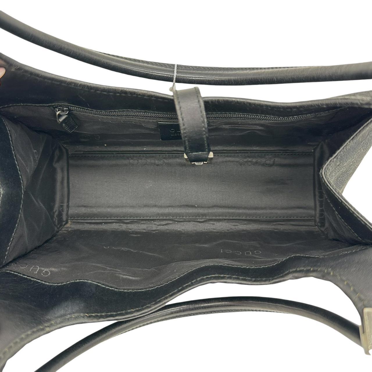 Gucci Black Monogram Mini Jackie Shoulder Bag - Outfit Repeater