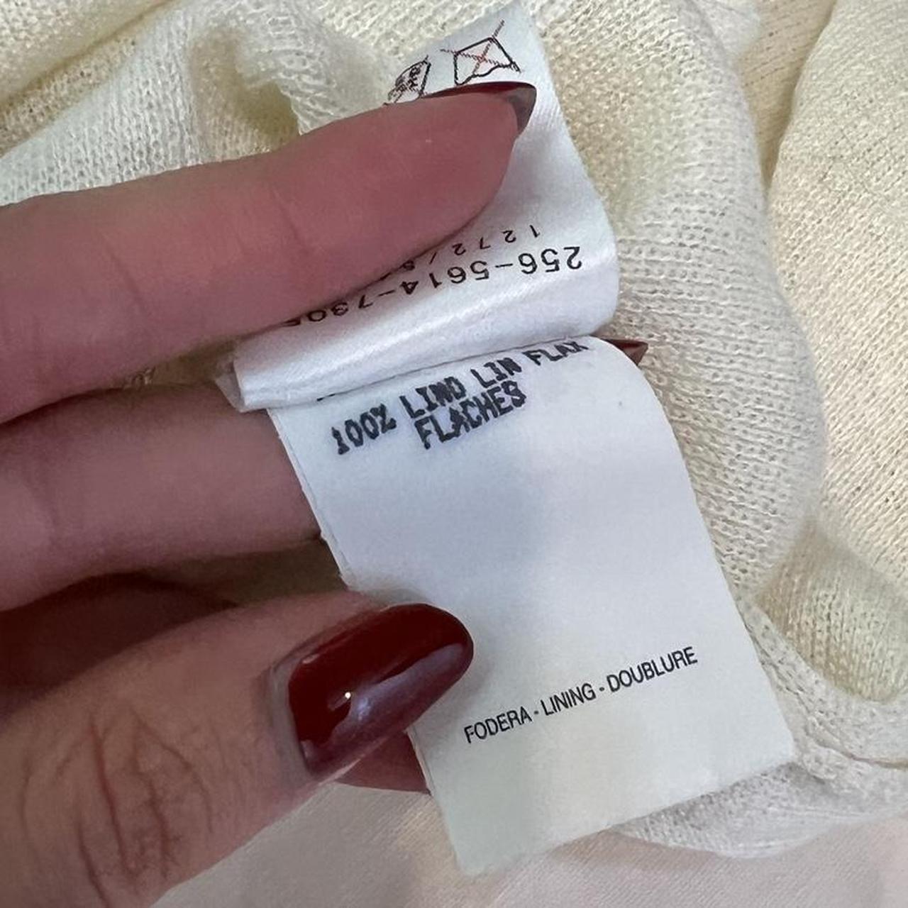 Gucci By Tom Ford S/S 2000 Semi-Sheer Linen Longsleeve Top - Outfit Repeater