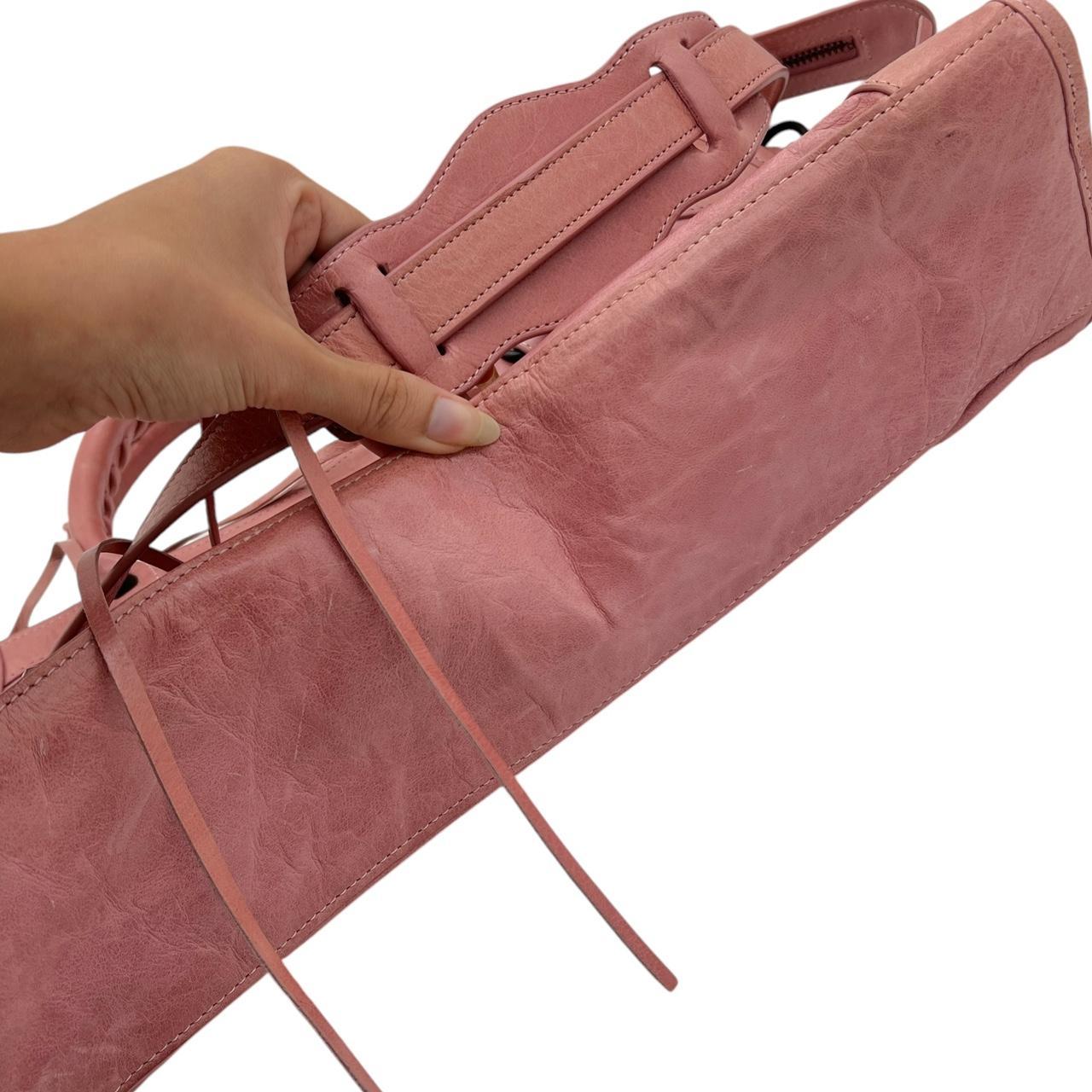 Balenciaga Medium City Bag Light Pink Leather