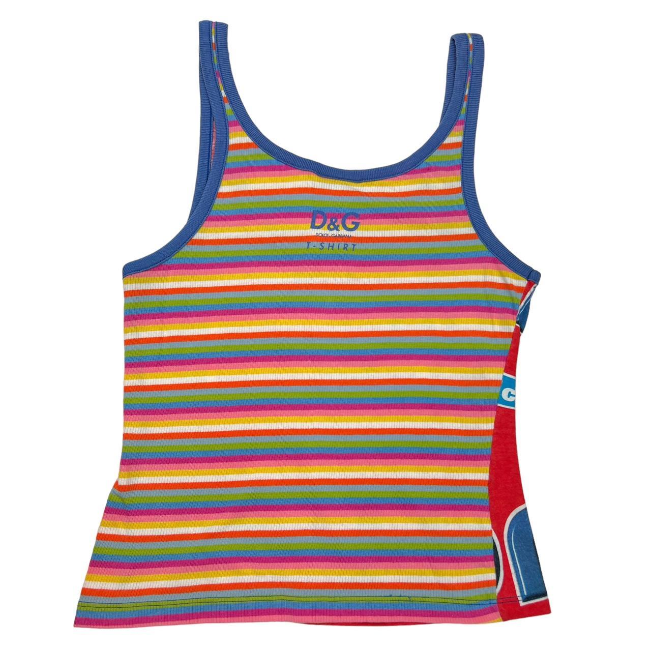 Dolce & Gabbana Printed Graphic Tank Top