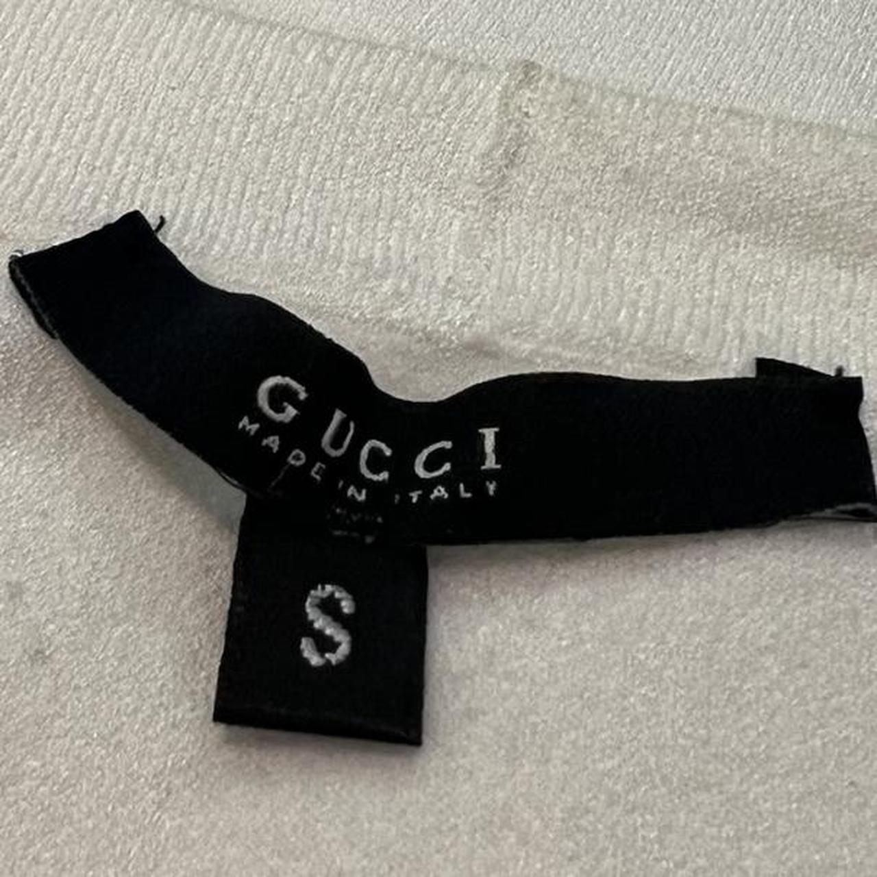 Gucci by Tom Ford White Knit Cardigan Sweater - Outfit Repeater