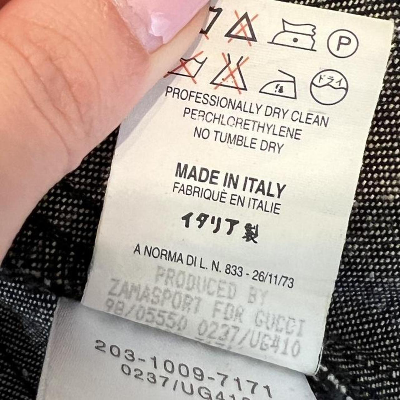 Gucci by Tom Ford 1998 Black Denim Jacket - Outfit Repeater