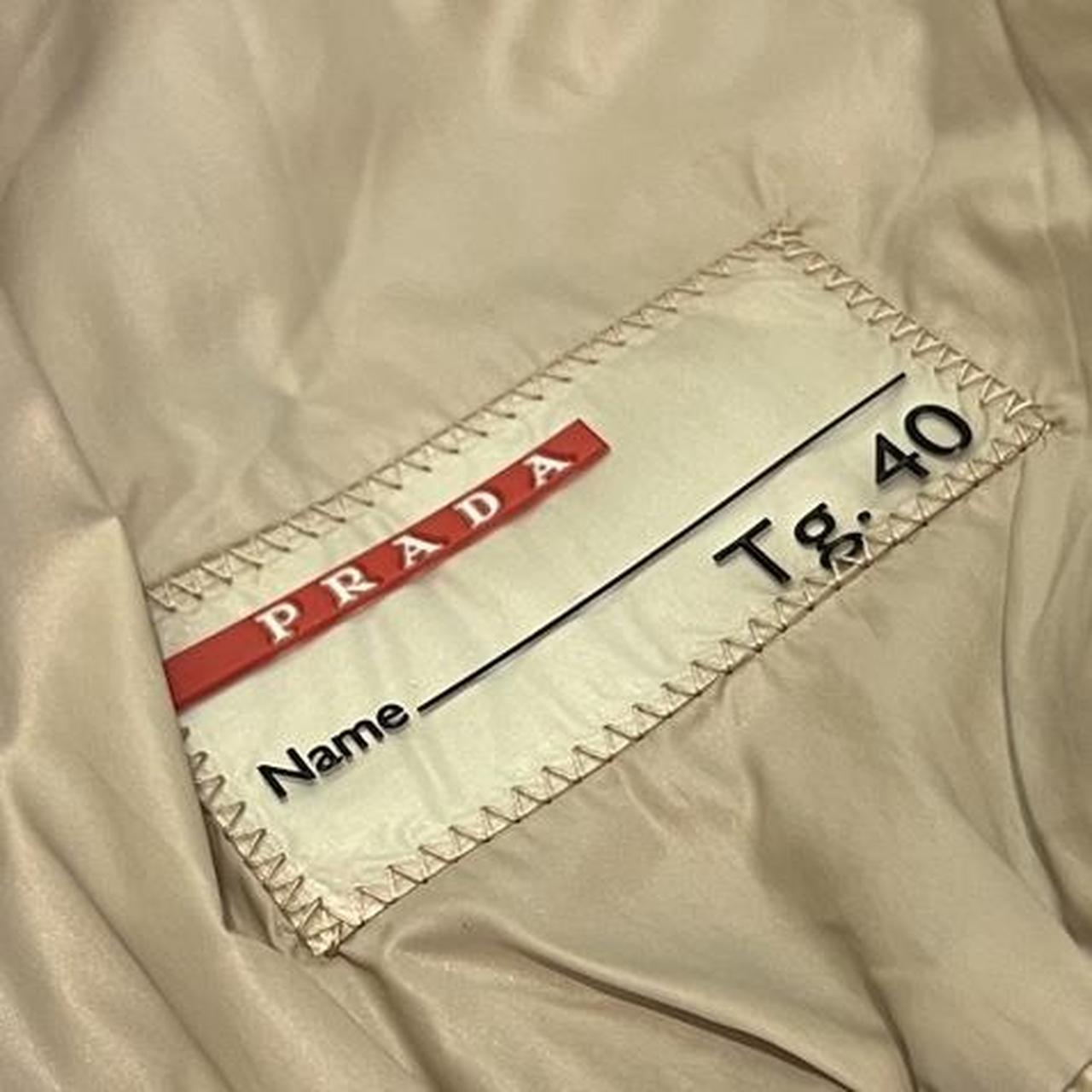 Prada 2007 Metallic Gold Cropped Bomber Puffer Jacket - Outfit Repeater