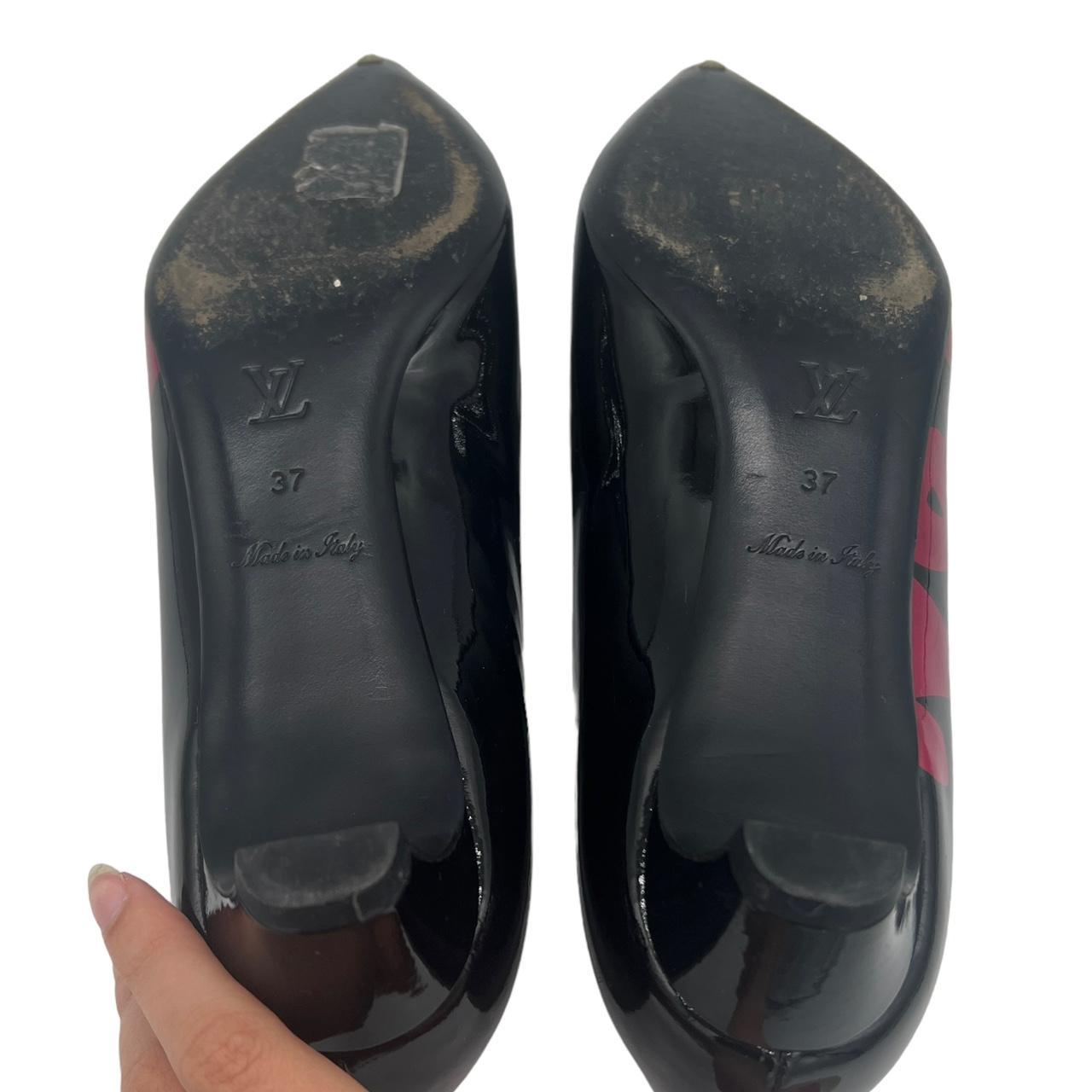 Louis Vuitton Stephen Sprouse Pink Graffiti Pointed Toe Kitten Heels - Outfit Repeater