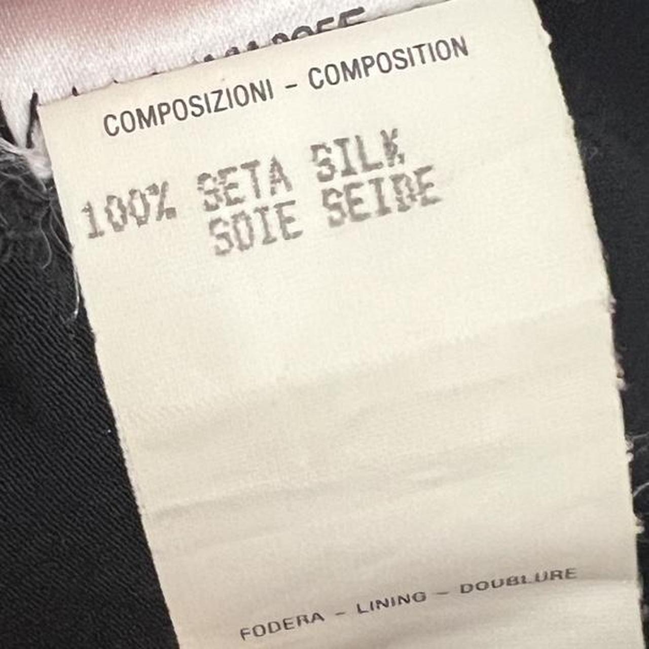 Gucci by Tom Ford S/S 1999 Black Silk Ruffle Trim Blouse - Outfit Repeater