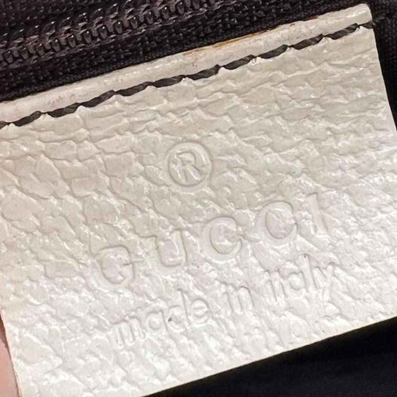 Gucci Mini Jackie Shoulder Bag Tan Canvas Leather