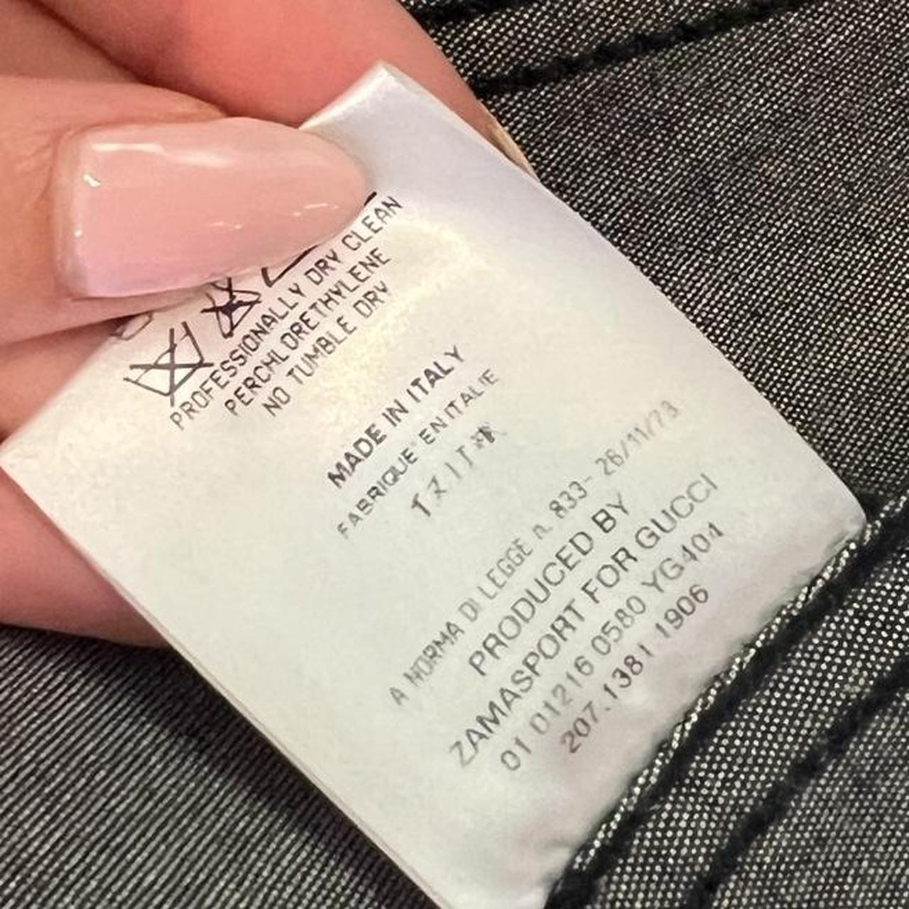 Gucci by Tom Ford 2001 Black Denim V-Hem Jacket - Outfit Repeater