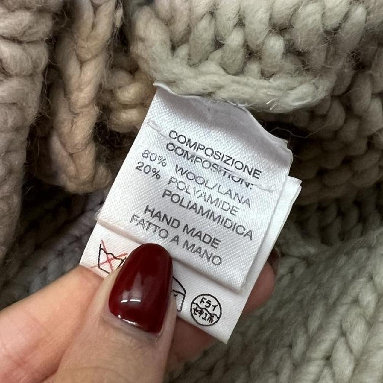 Gucci By Tom Ford Beige Chunky Knit Turtleneck Sweater - Outfit Repeater