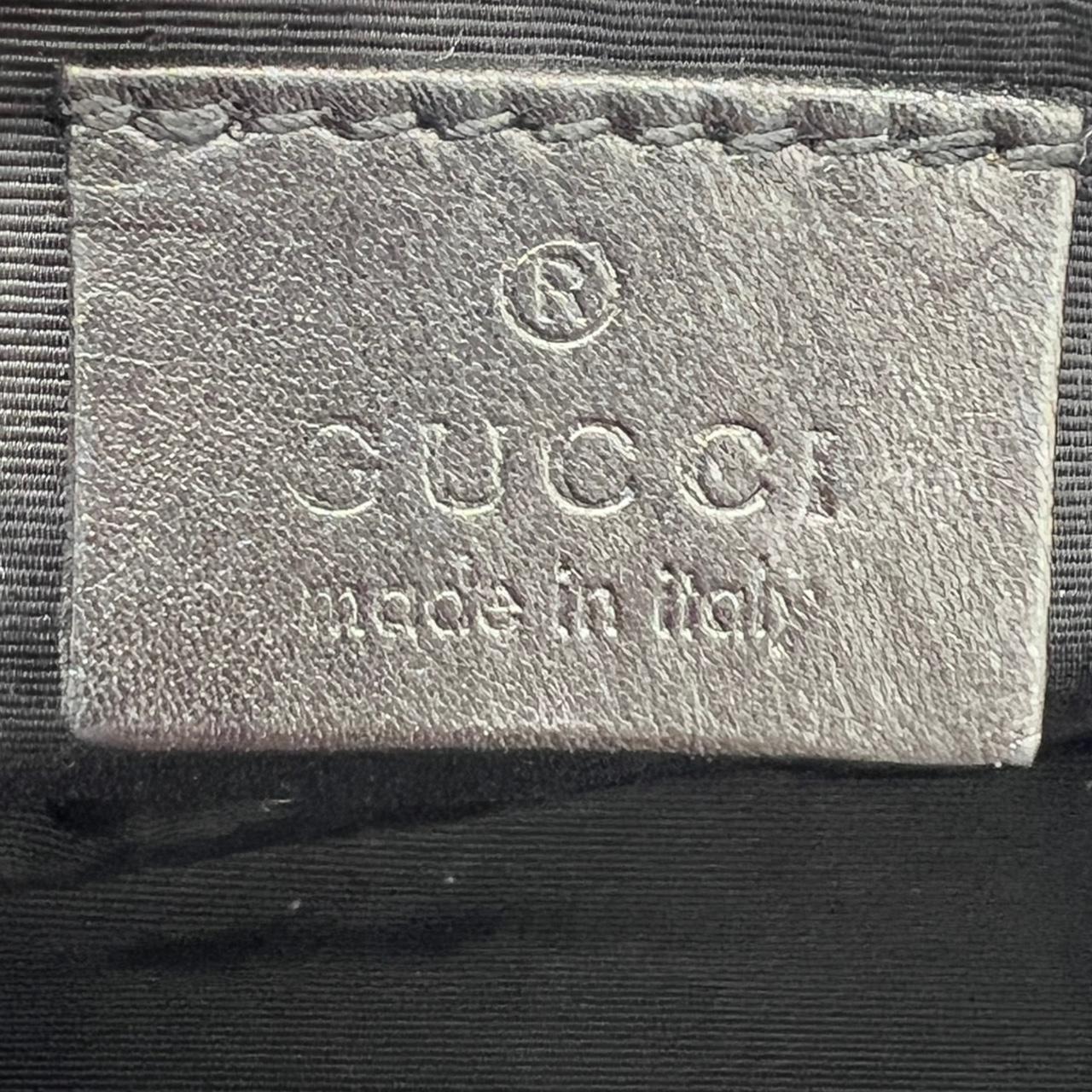 Gucci Black GG Monogram Mini Bag
