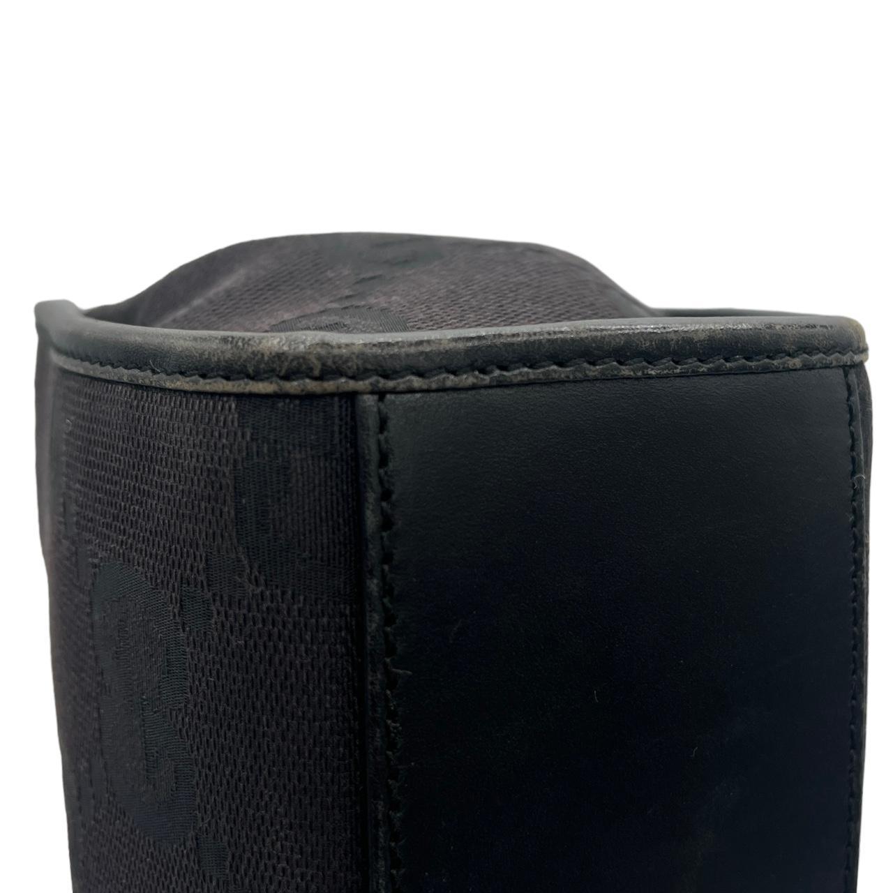 Gucci Black Monogram Mini Jackie Shoulder Bag