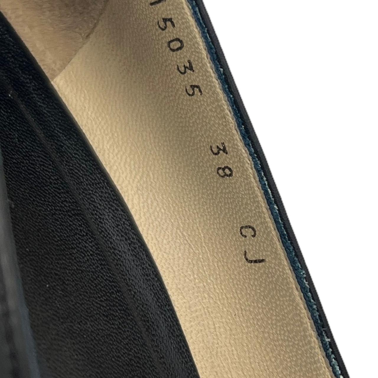 Gucci Black Pointed Toe Heels with GG Logo