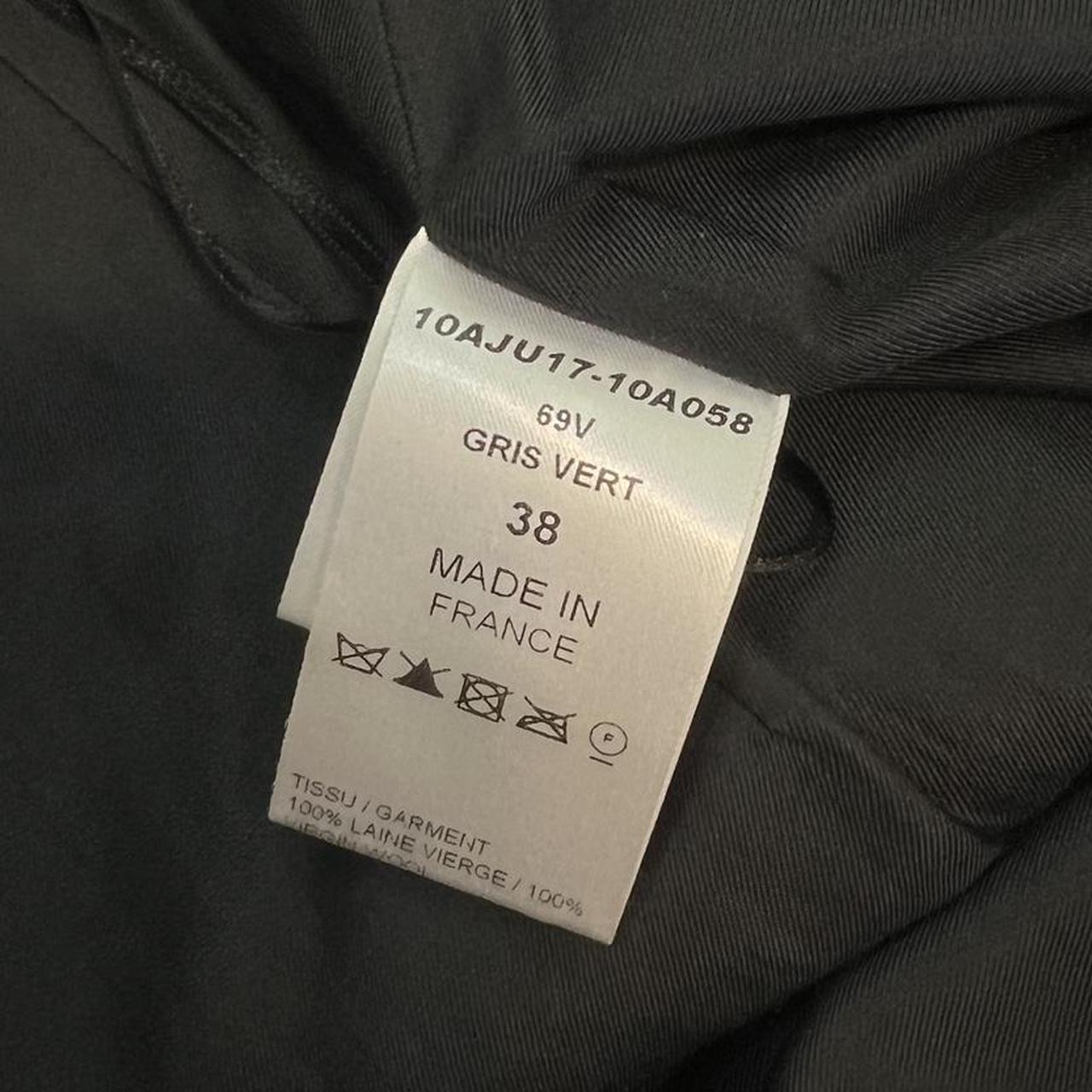 Chloé Autumn 2010 Green and Navy Plaid Print Pleated Mini Skirt with Brown Leather Buckle - Outfit Repeater