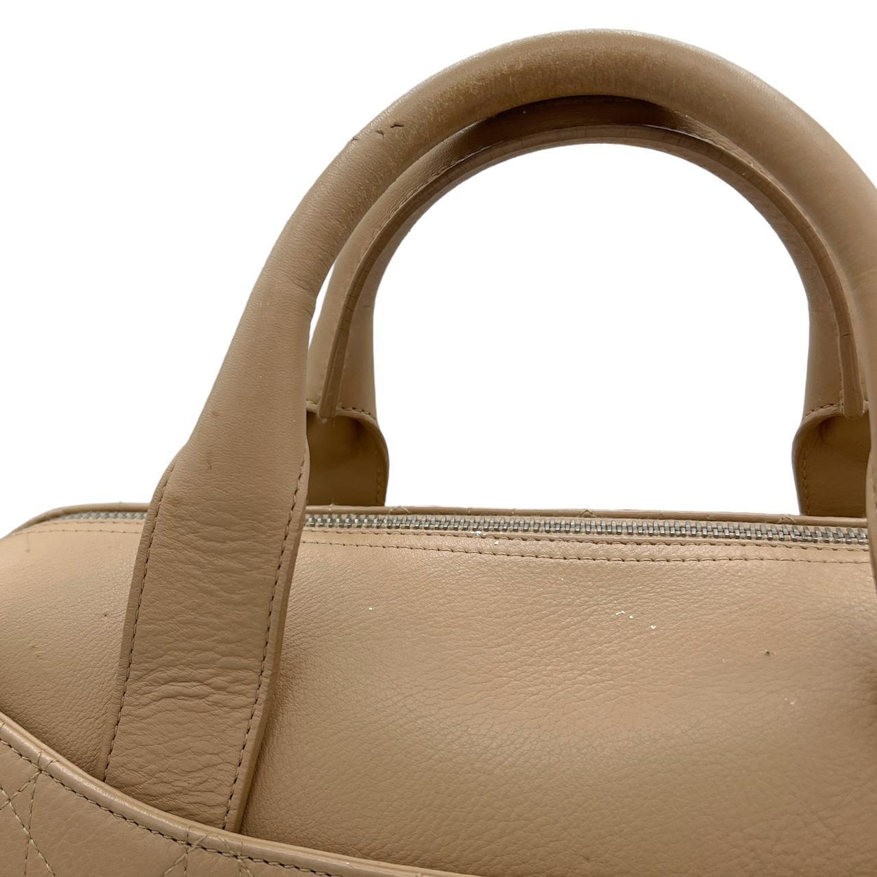 Christian Dior by John Galliano Beige Calfskin Cannage Bag - Outfit Repeater