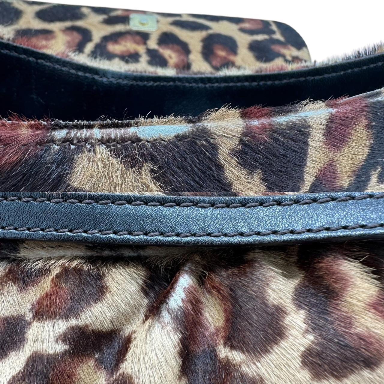 Fendi Chef Leopard Print Ponyhair Shoulder Bag - Outfit Repeater