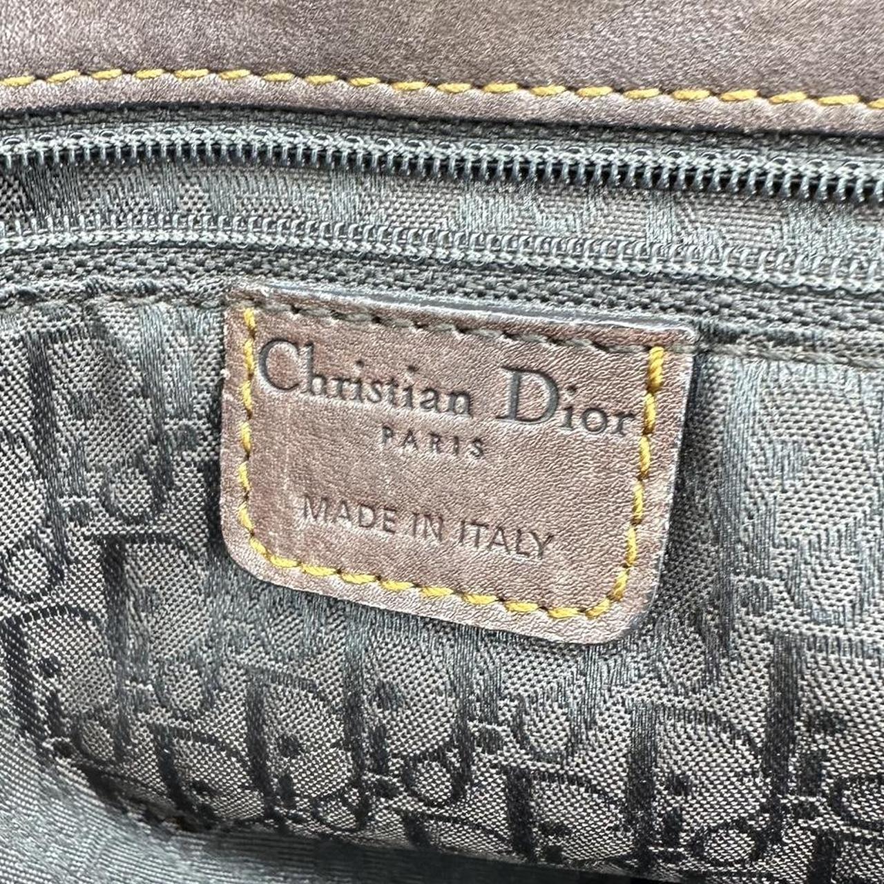 Christian Dior Brown Leather Gaucho Shoulder Bag - Outfit Repeater
