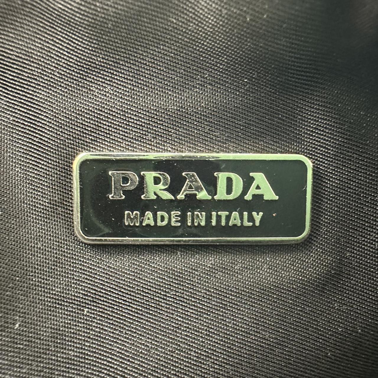 Prada Black Nylon Pochette Mini Shoulder Bag