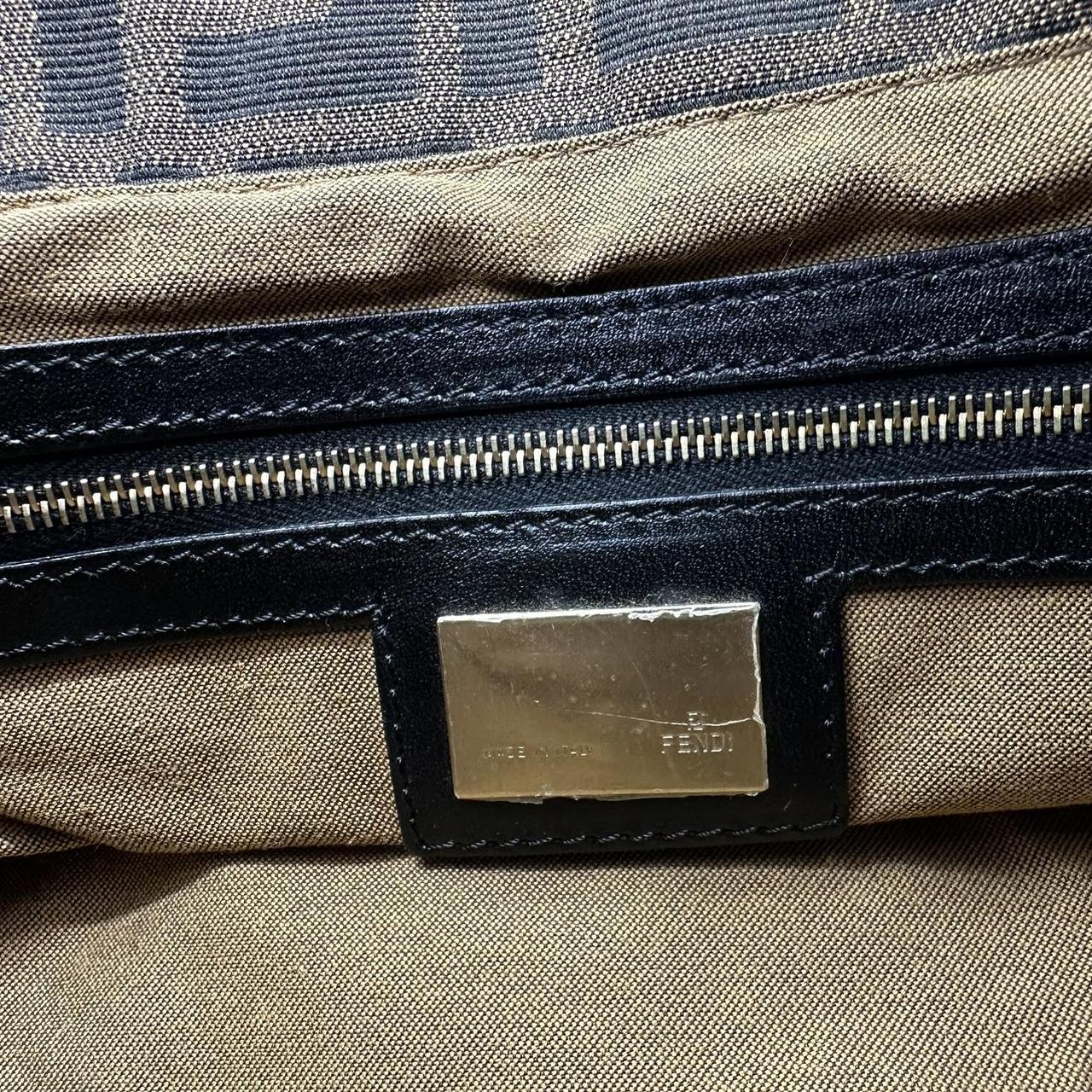 Fendi Zucca Monogram Chef Shoulder Bag