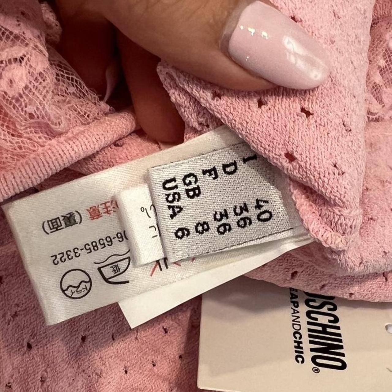 Moschino Cheap & Chic Pink Lace Trimmed Off The Shoulder Top - Outfit Repeater