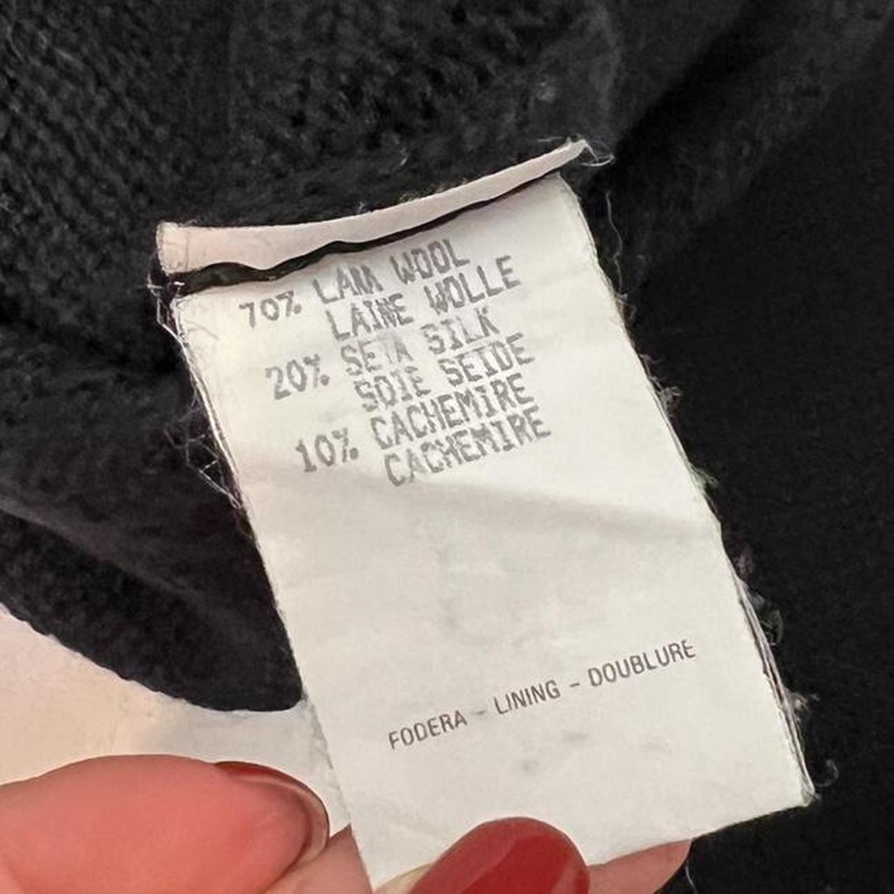 Gucci By Tom Ford F/W 1997 Black Cashmere and Wool Knit Sweater with Metal Shoulder Detail - Outfit Repeater