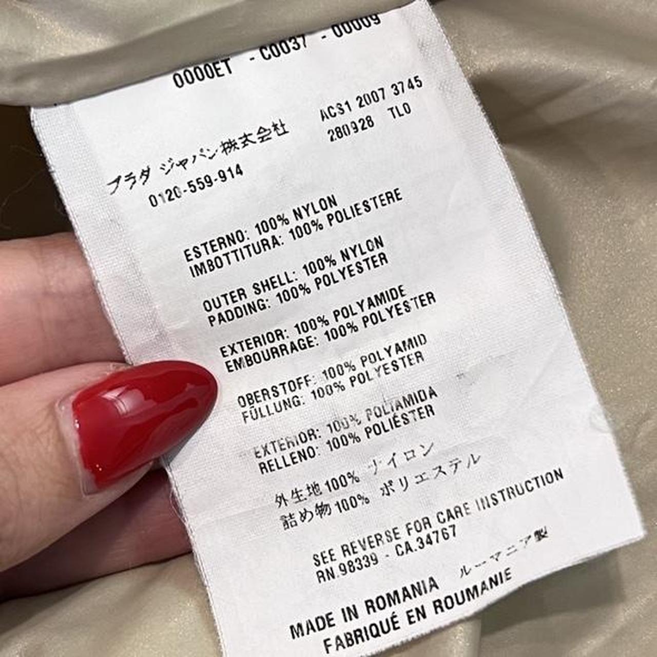 Prada 2007 Metallic Gold Cropped Bomber Puffer Jacket - Outfit Repeater