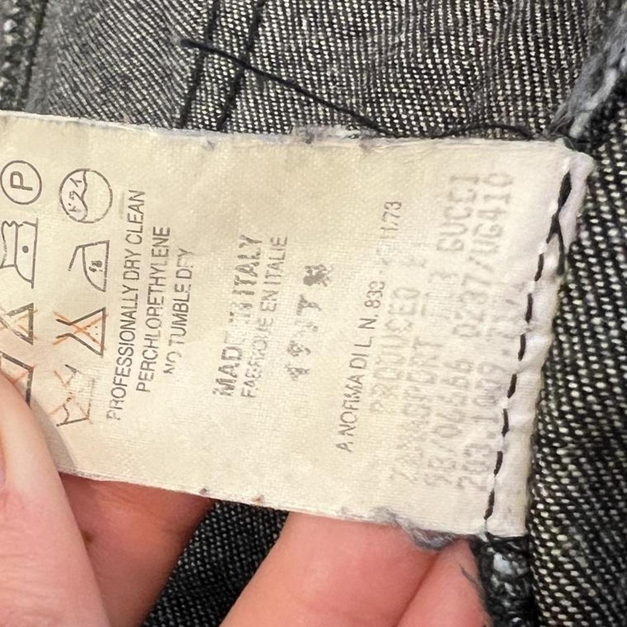 Gucci By Tom Ford F/W 1998 Black Denim Jacket - Outfit Repeater