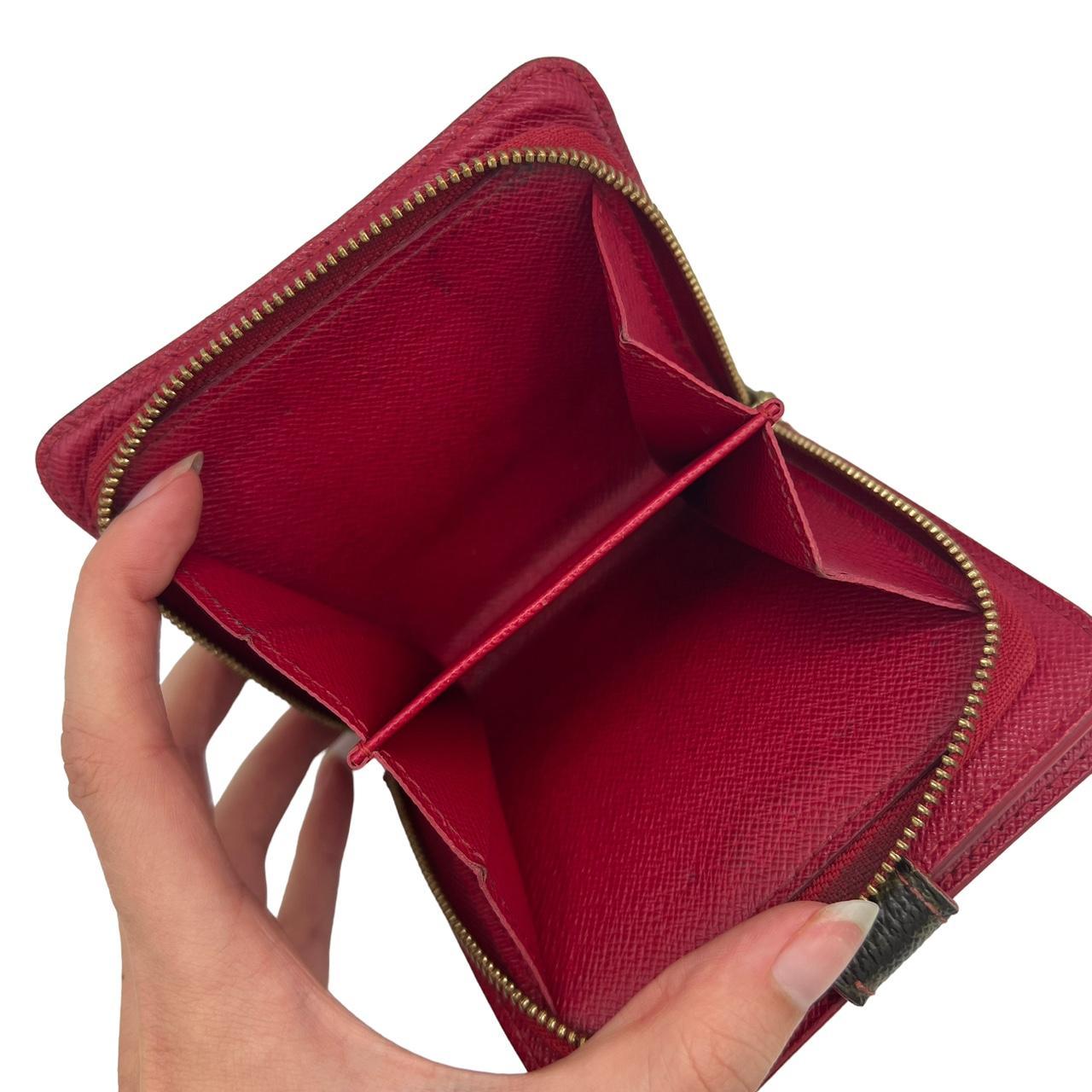 Louis Vuitton Compact Wallet Cherry Monogram Coated Canvas