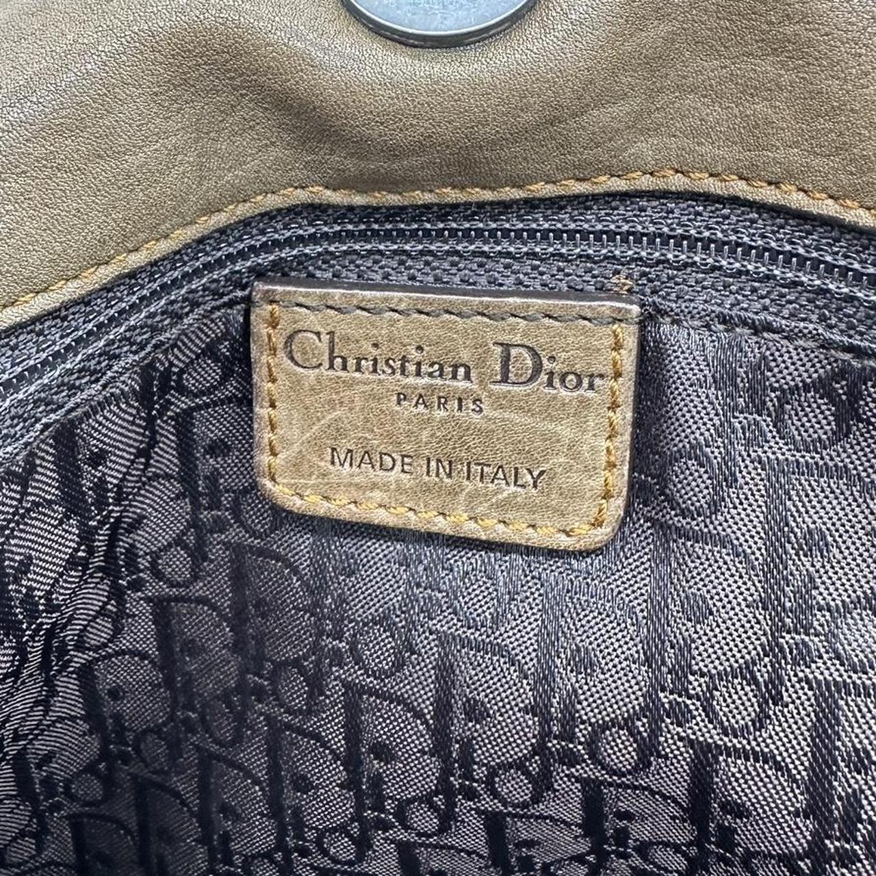 Christian Dior Brown Leather Gaucho Shoulder Bag - Outfit Repeater